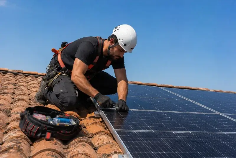 Maintenance et monitoring de panneaux solaires à Hattmatt