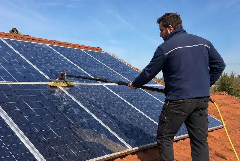Nettoyage et entretien de panneaux solaires à Hattmatt