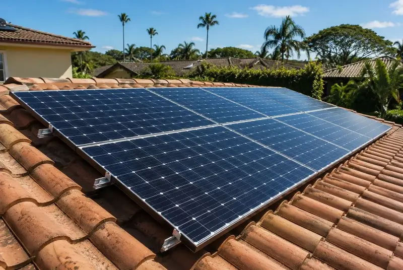 Installation de panneaux solaires à Hattmatt